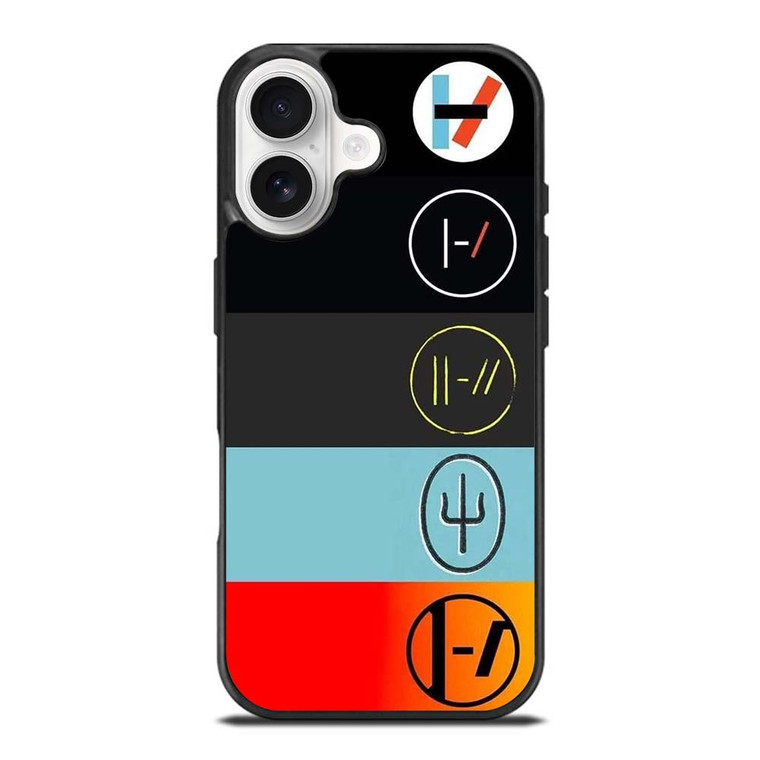 TWENTY ONE PILOTS LOGOS iPhone 17 Case