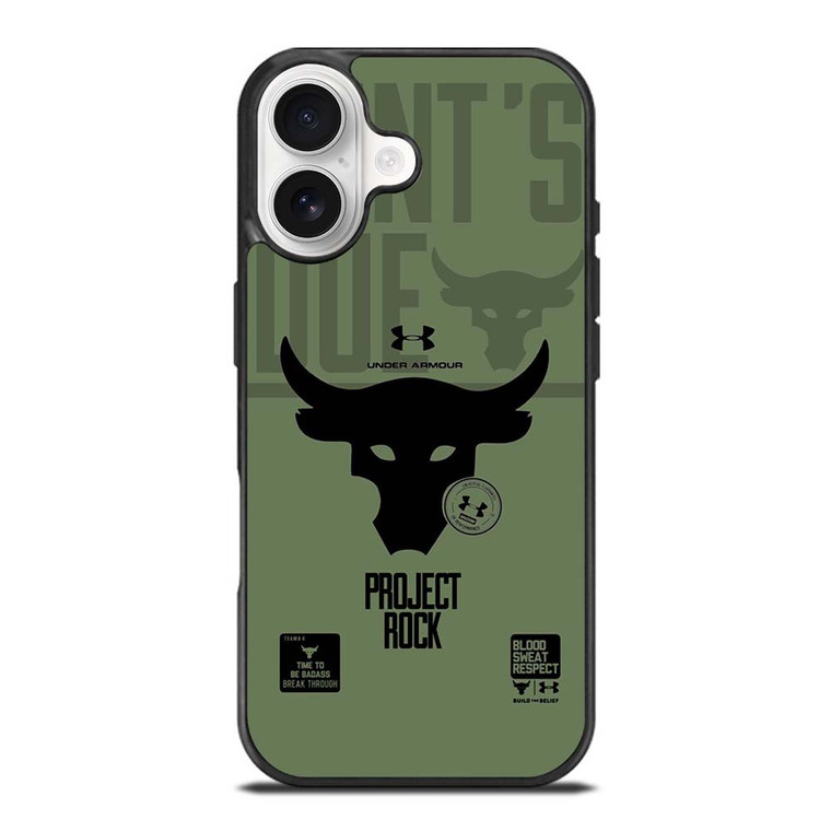 UNDER ARMOUR LOGO PROJECT ROCK iPhone 17 Case
