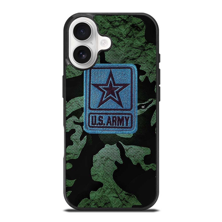 US ARMY LOGO EMBROIDERY CAMO iPhone 17 Case