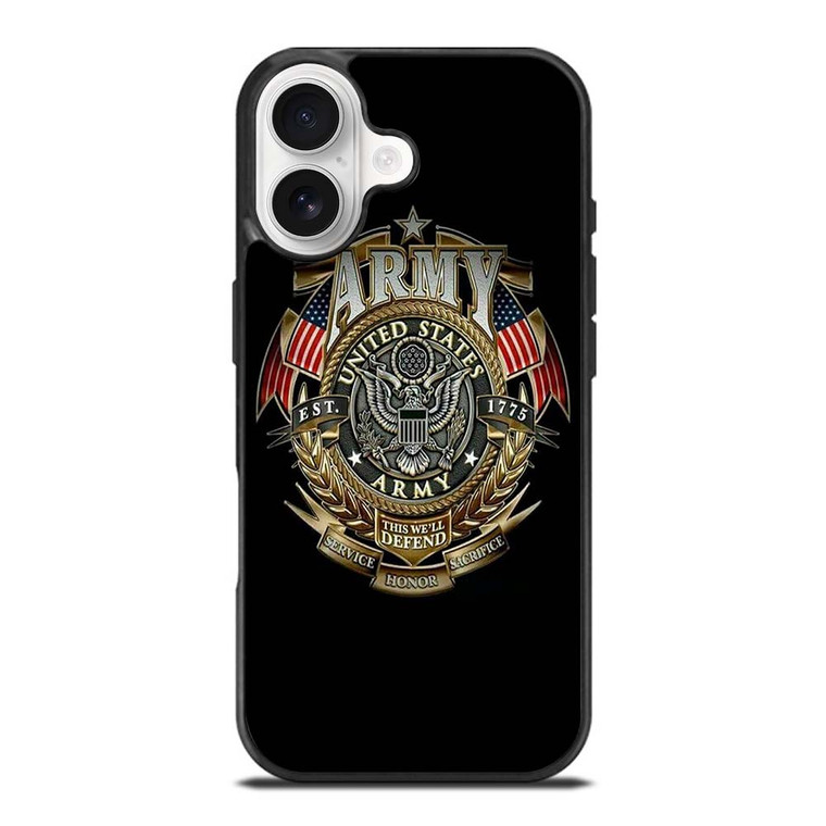 US ARMY LOGO SERVICE iPhone 17 Case