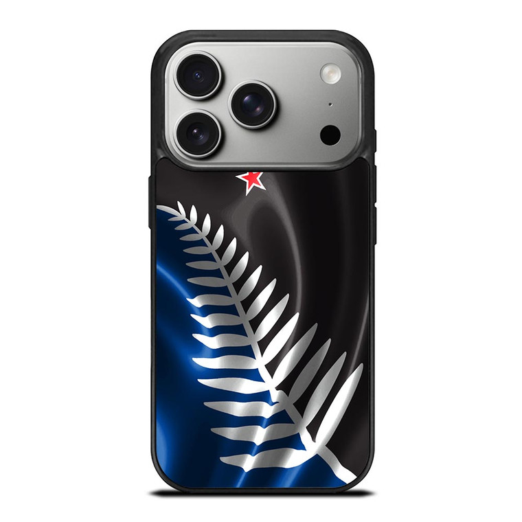 ALL BLACKS NEW ZEALAND FLAG iPhone 17 Pro Case