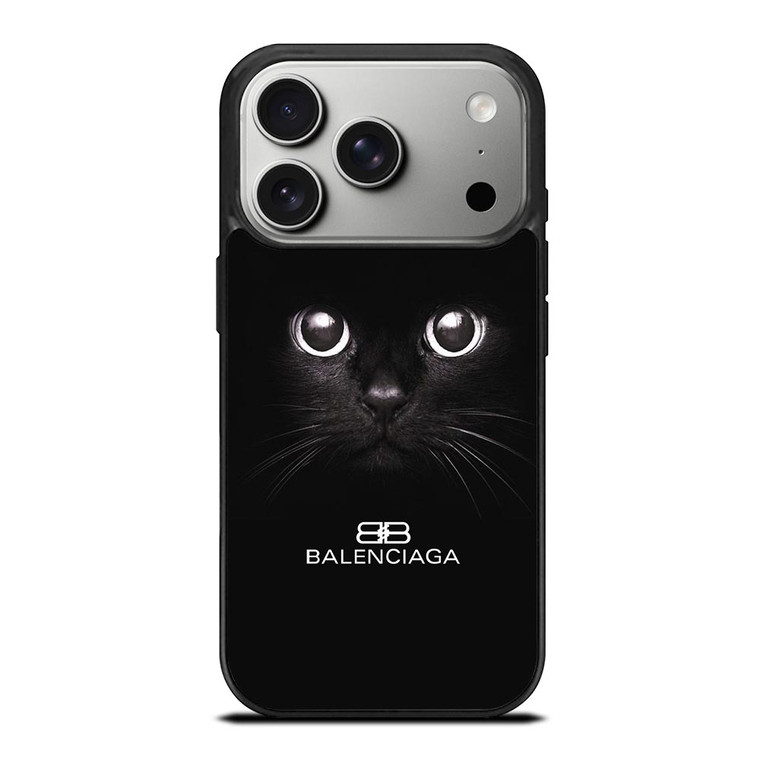 BALENCIAGA PARIS CAT LOGO iPhone 17 Pro Case