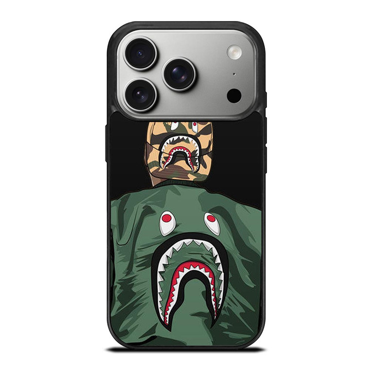 BLAISE TRAVIS HOODIE BAPE SHARK iPhone 17 Pro Case