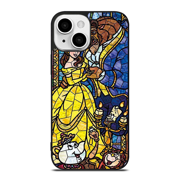 BEAUTY AND THE BEAST GLASS iPhone 13 Mini Case