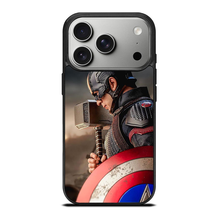 CAPTAIN AMERICA MJOLNIR iPhone 17 Pro Case