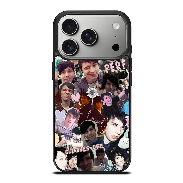 COLLAGE DAN AND PHIL iPhone 17 Pro Case