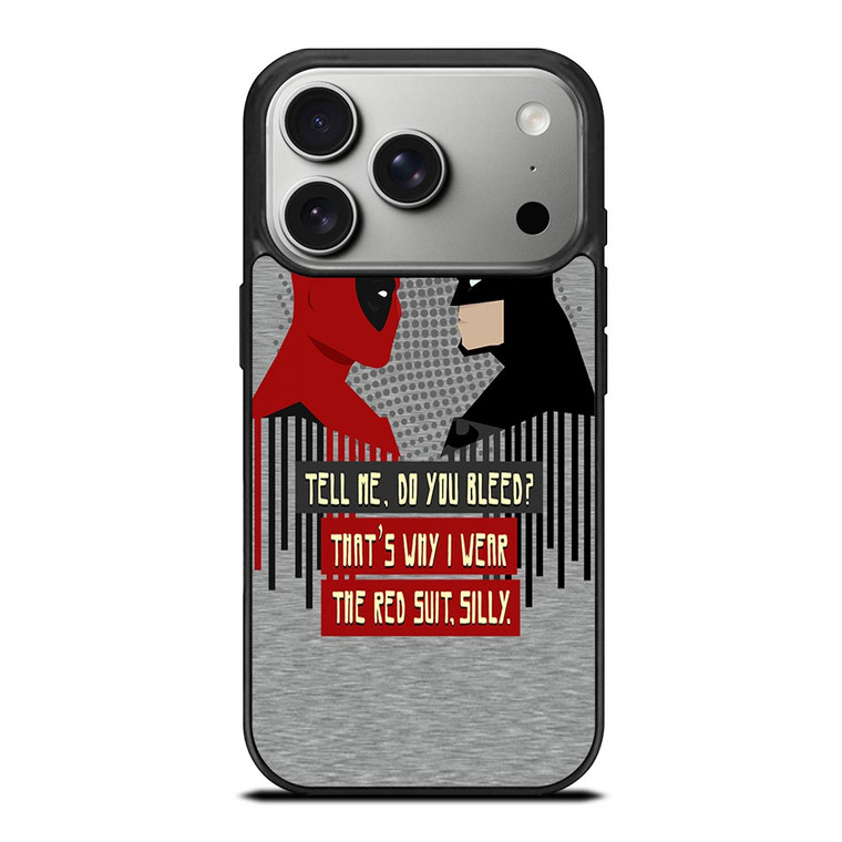 DEADPOOL VS BATMAN iPhone 17 Pro Case
