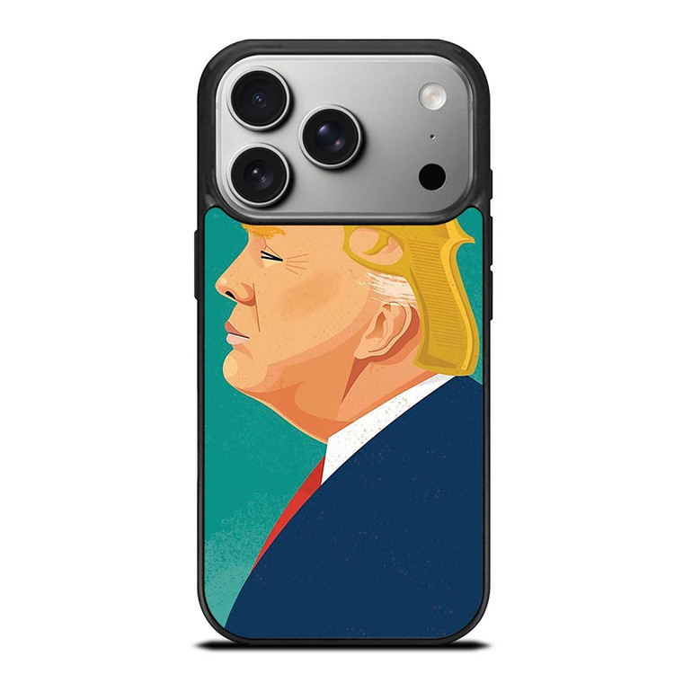 DONALD TRUMP HAIR TRIGGER iPhone 17 Pro Case