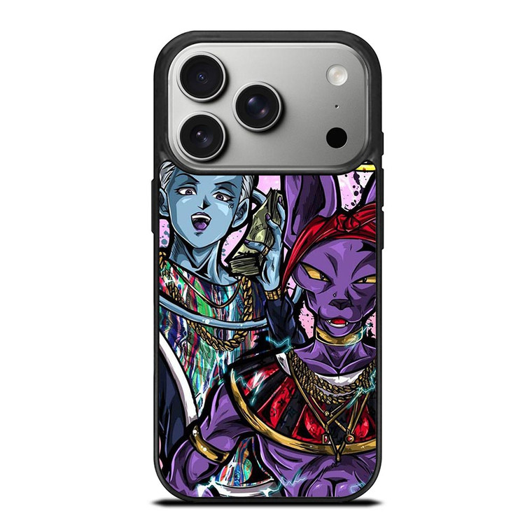 DRAGON BALL SUPER WHIS AND BEERUS STYLE iPhone 17 Pro Case