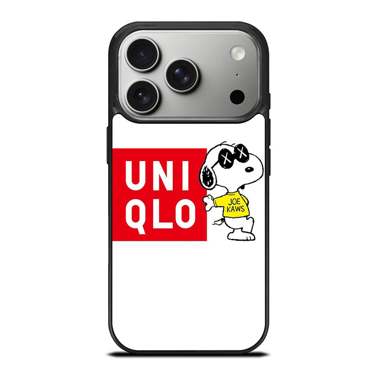 JOE KAWS UNIQLO LOGO iPhone 17 Pro Case