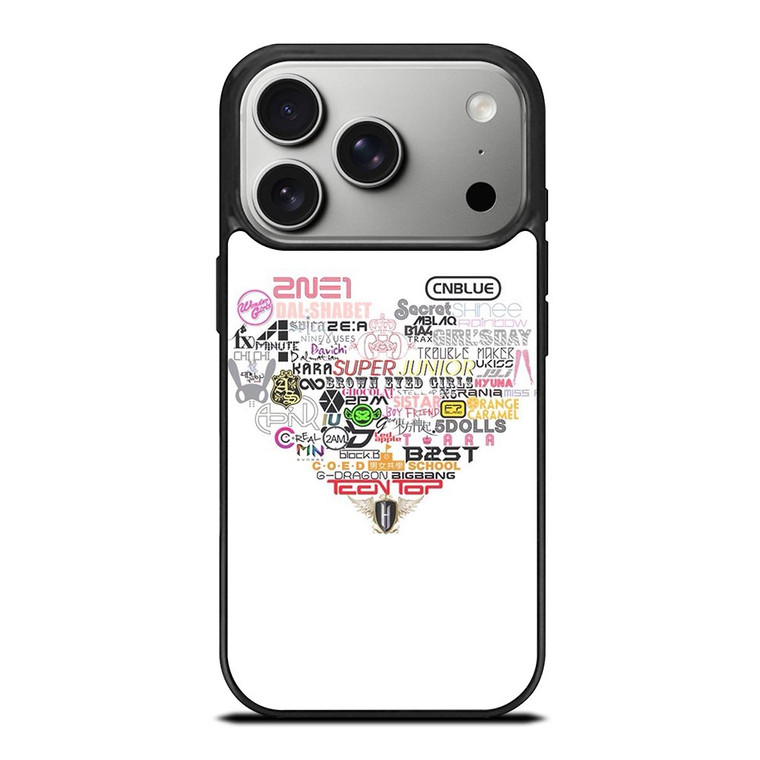 KPOP ALL BAND LOVE iPhone 17 Pro Case