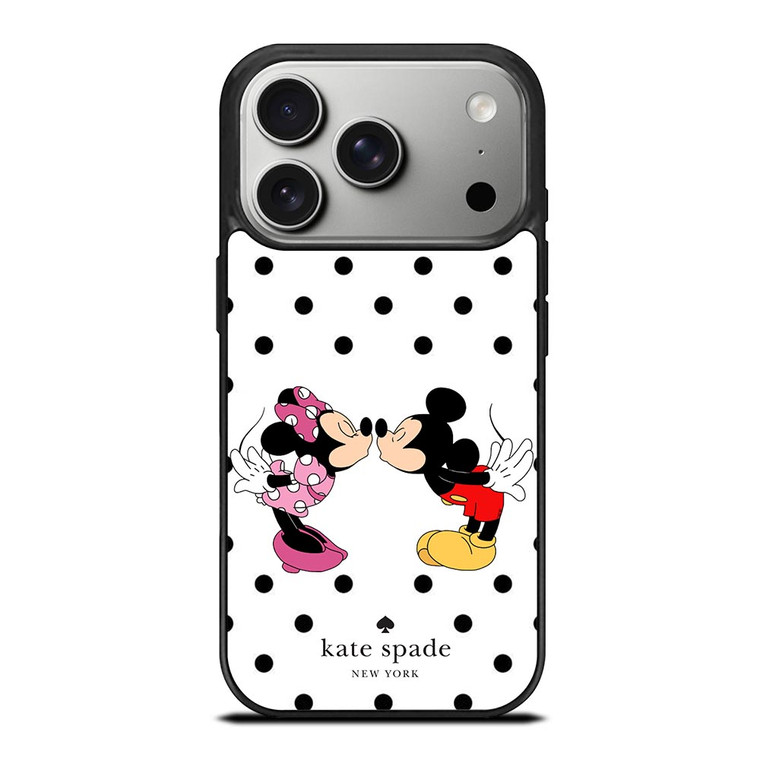 MICKEY MINNIE MOUSE KATE SPADE KISS iPhone 17 Pro Case