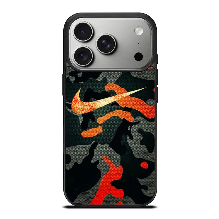 NIKE LOGO COLORFUL CAMO iPhone 17 Pro Case