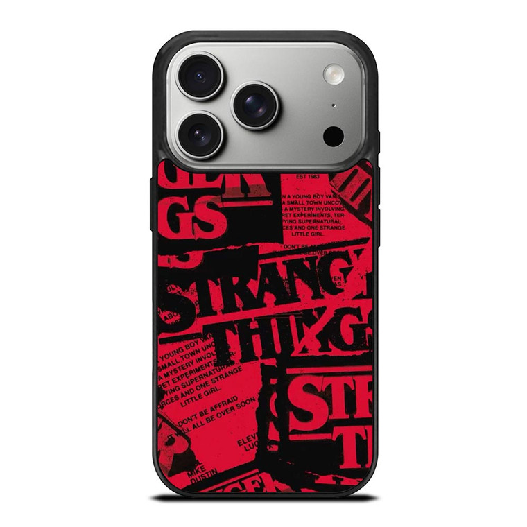 STRANGER THINGS ART LOGO iPhone 17 Pro Case
