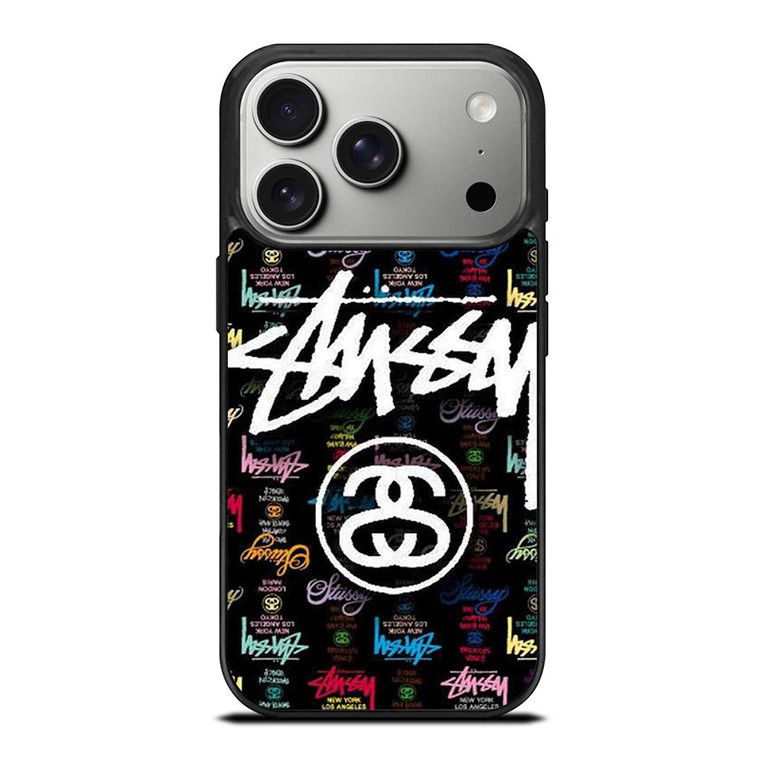 STUSSY FASHION LOGO ICON iPhone 17 Pro Case