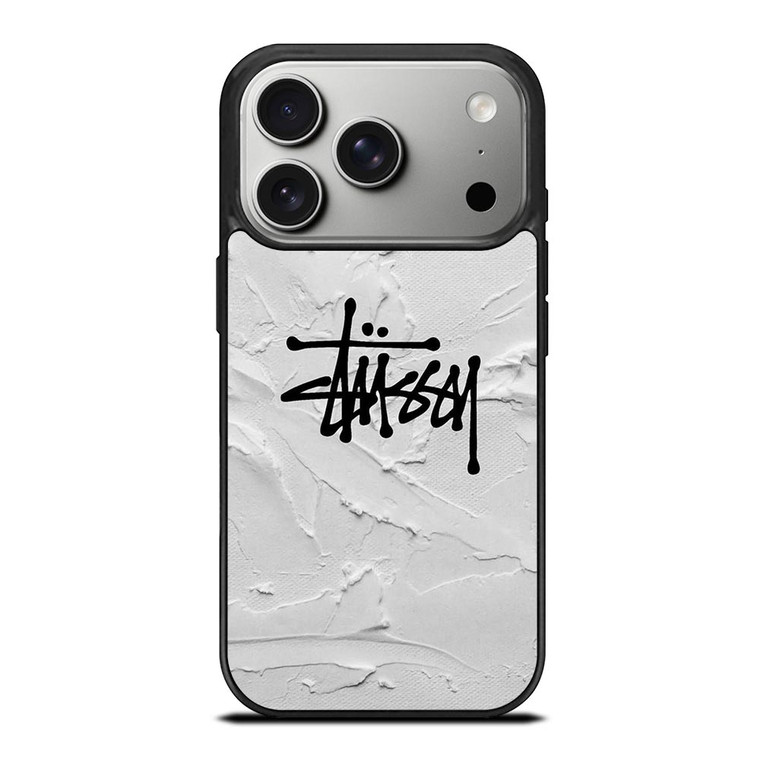 STUSSY LOGO ICON WHITE iPhone 17 Pro Case
