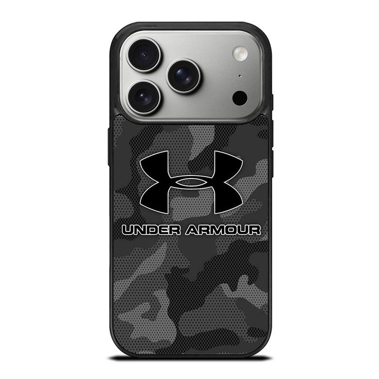 UNDER ARMOUR LOGO GREY CAMO iPhone 17 Pro Case