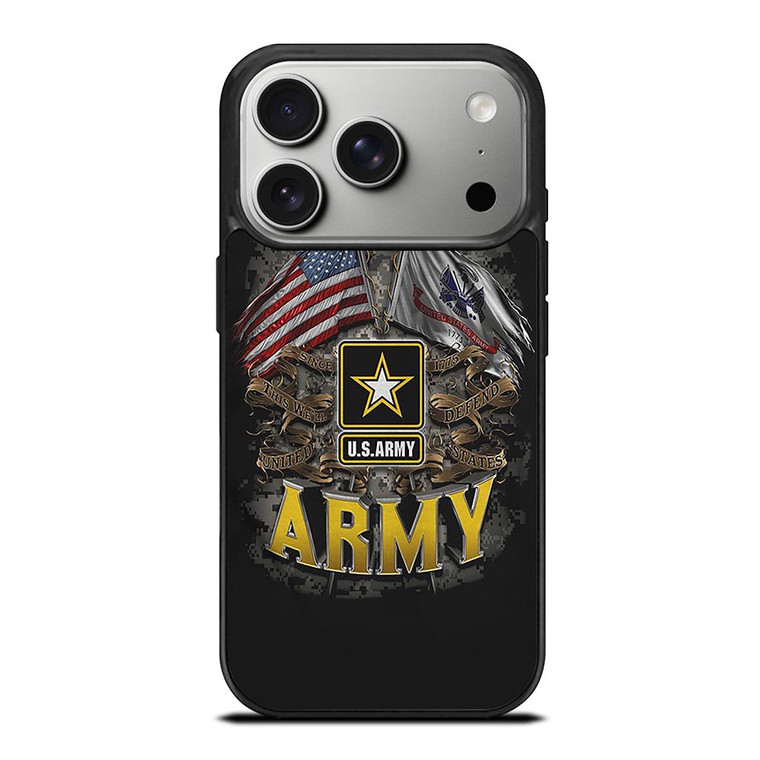 US ARMY LOGO FLAG iPhone 17 Pro Case