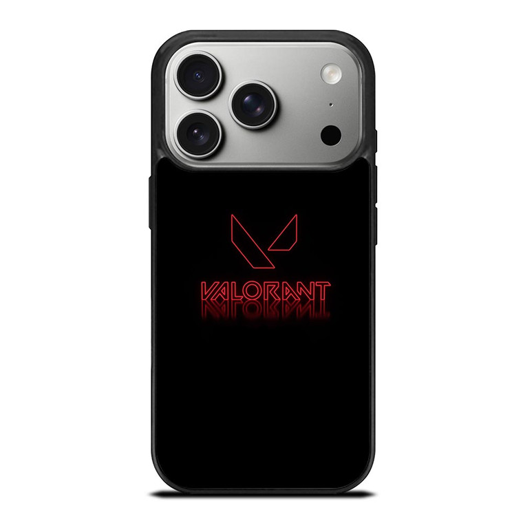 VALORANT GLOWING LOGO iPhone 17 Pro Case