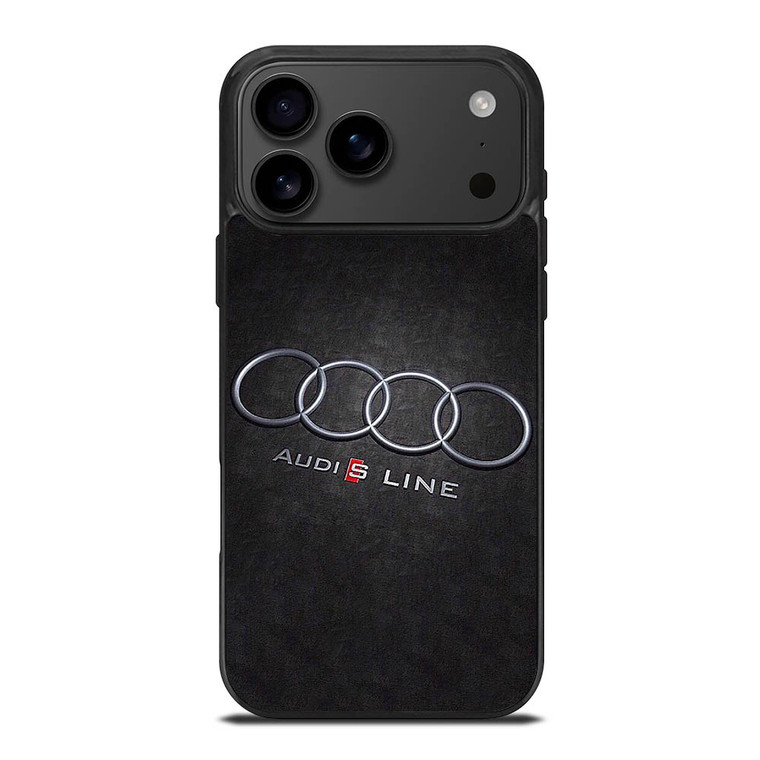 AUDI CAR LOGO S LINE iPhone 17 Pro Max Case
