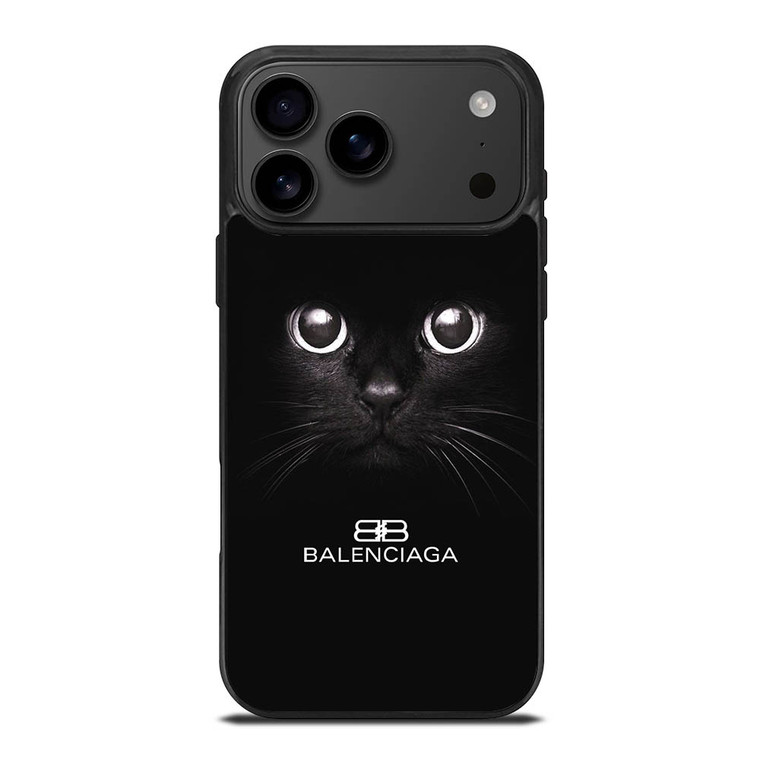 BALENCIAGA PARIS CAT LOGO iPhone 17 Pro Max Case