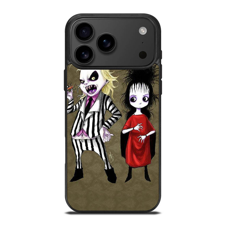 BEETLEJUICE TIM BURTON CARTOON iPhone 17 Pro Max Case