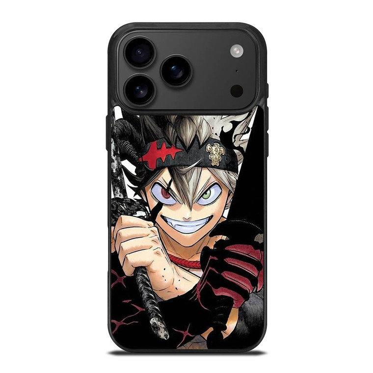 BLACK CLOVER ASTA MANGA ANIME CARTOON iPhone 17 Pro Max Case
