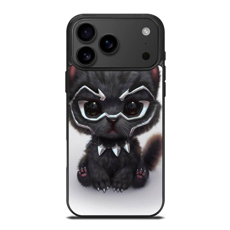 BLACK PANTHER CUTE CAT iPhone 17 Pro Max Case