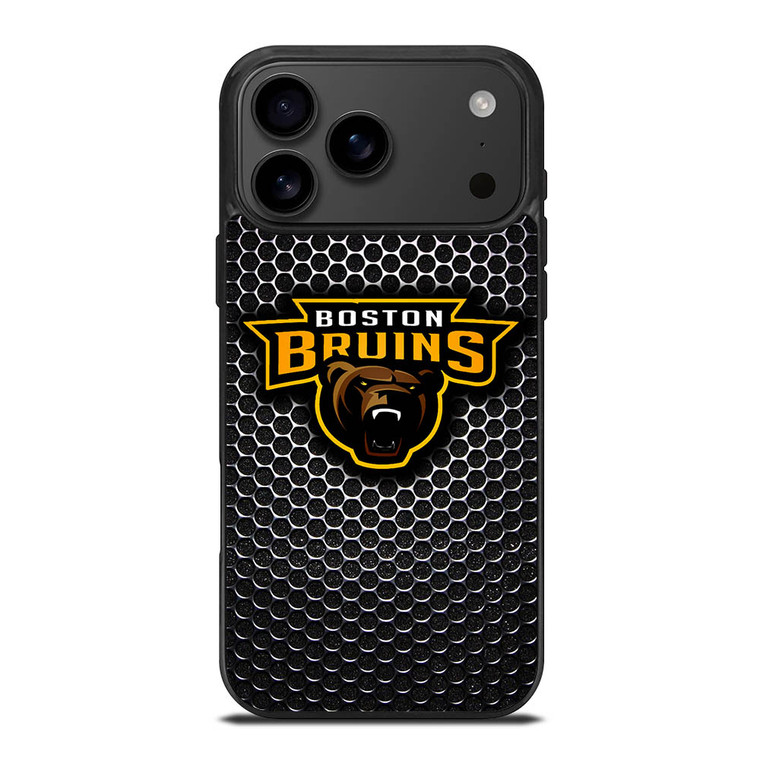 BOSTON BRUINS METAL MASCOT iPhone 17 Pro Max Case
