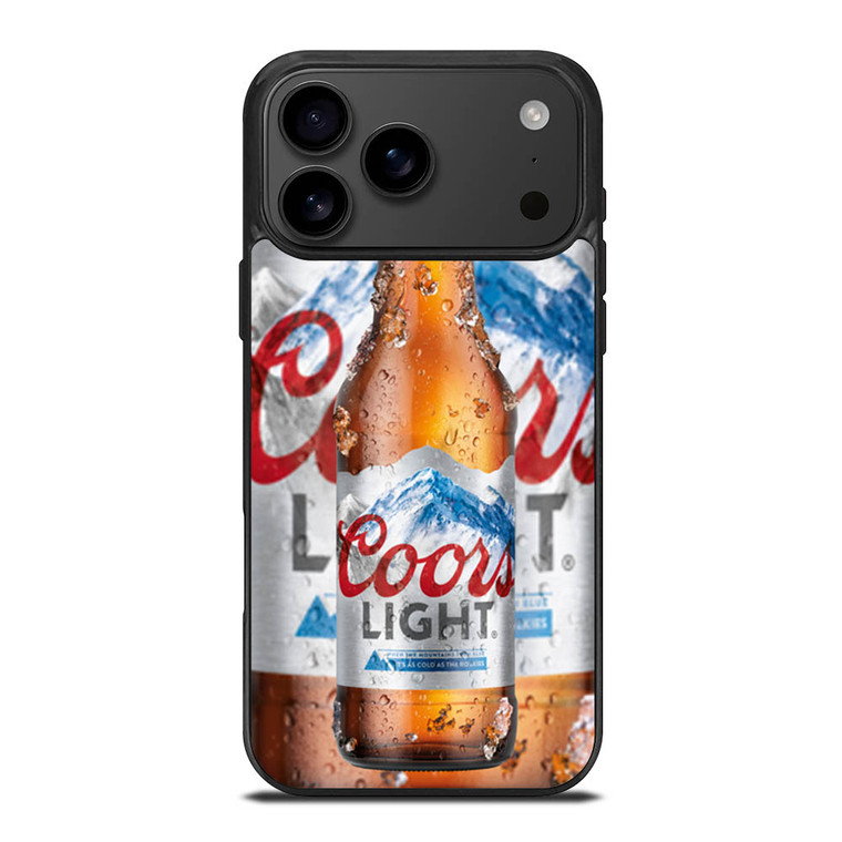 COORS LIGHT BEER BOTTLE iPhone 17 Pro Max Case