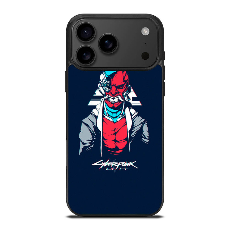 CYBERPUNK 2077 DARK BLUE iPhone 17 Pro Max Case