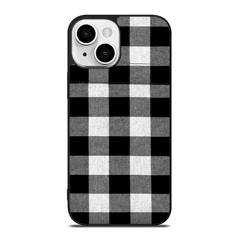 BLACK AND WHITE BUFFALO iPhone 13 Mini Case