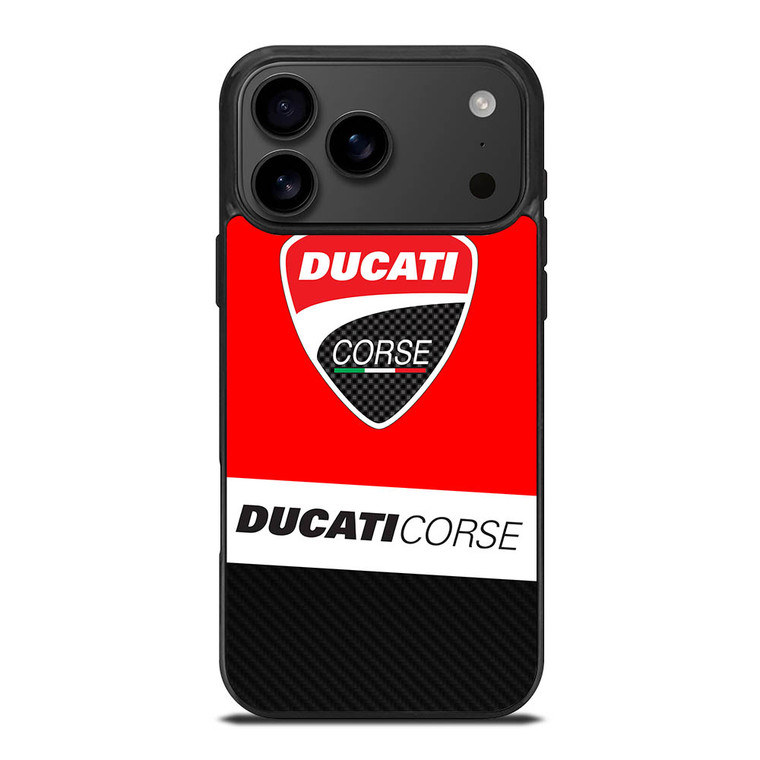 DUCATI CORSE MOTO LOGO iPhone 17 Pro Max Case