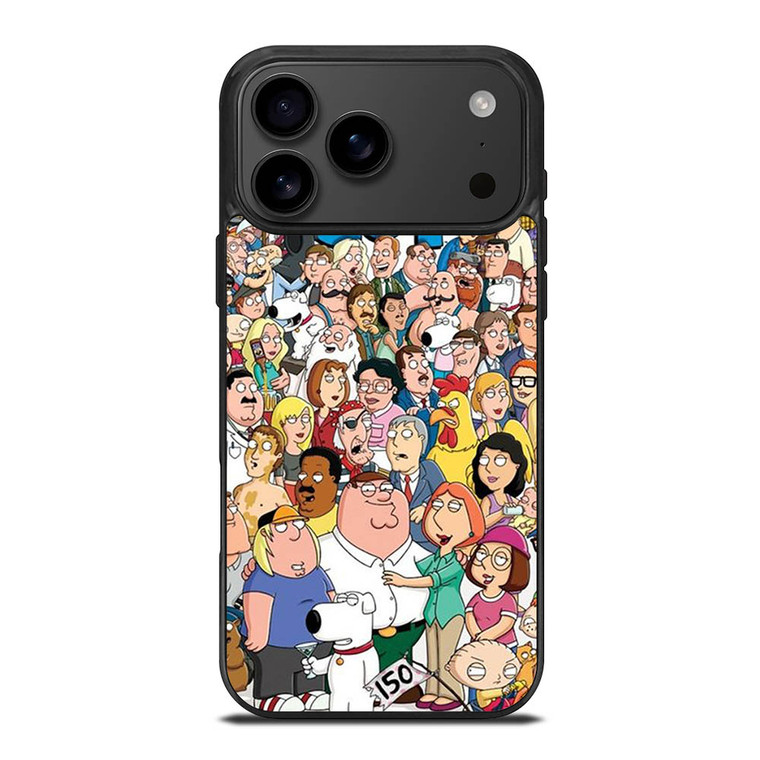 FAMILY GUY CARTOON ALL CHARACTERS iPhone 17 Pro Max Case