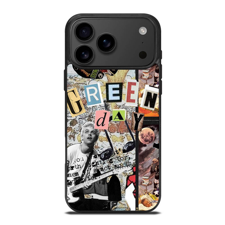 GREEN DAY BAND ART COLLAGE iPhone 17 Pro Max Case