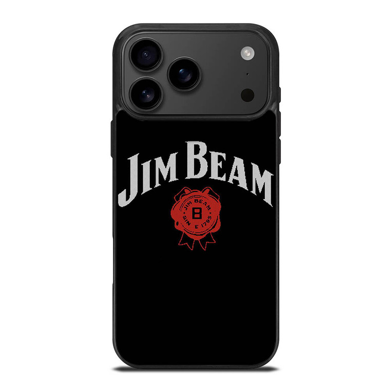 JIM BEAM WHISKEY RED LOGO iPhone 17 Pro Max Case