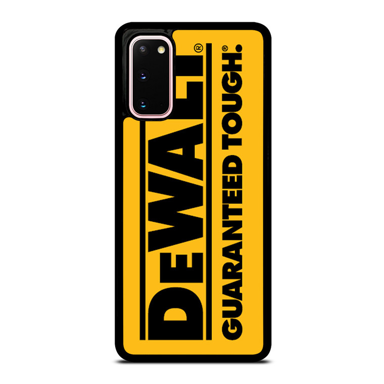 DEWALT GUARANTEED TOUGH 2 Samsung Galaxy S20 Case
