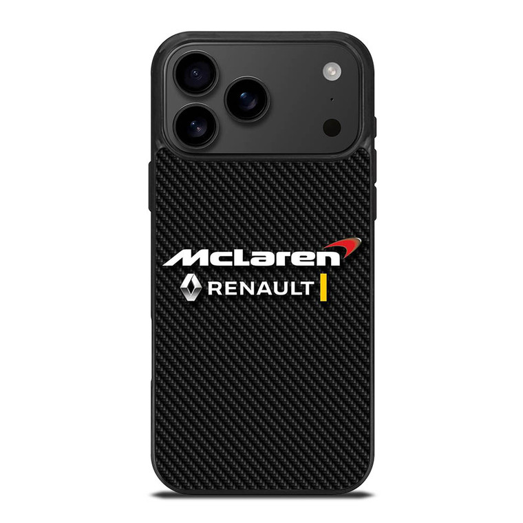 MCLAREN RENAULT LOGO iPhone 17 Pro Max Case