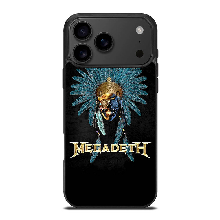 MEGADETH INDIAN LOGO iPhone 17 Pro Max Case