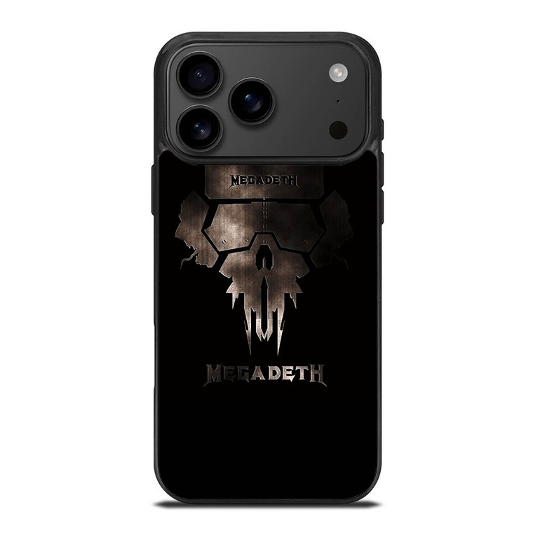 MEGADETH METAL BAND LOGO iPhone 17 Pro Max Case