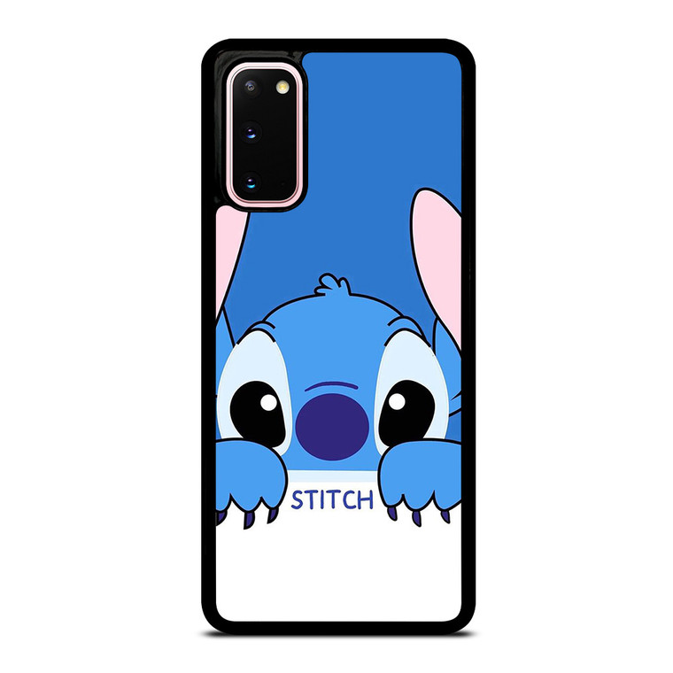 DISNEY STITCH CARTOON SIMPLE FLAT Samsung Galaxy S20 Case