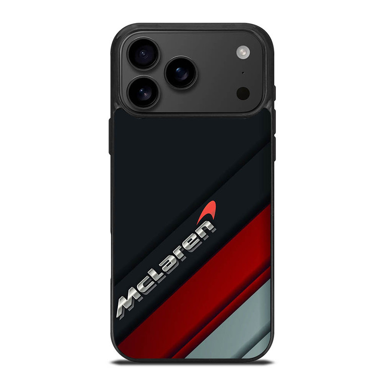MERCEDES MCLEREN LOGO STRIPE iPhone 17 Pro Max Case