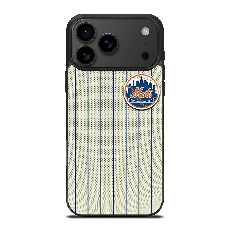 NEW YORK METS ICON BASEBALL TEAM LOGO iPhone 17 Pro Max Case