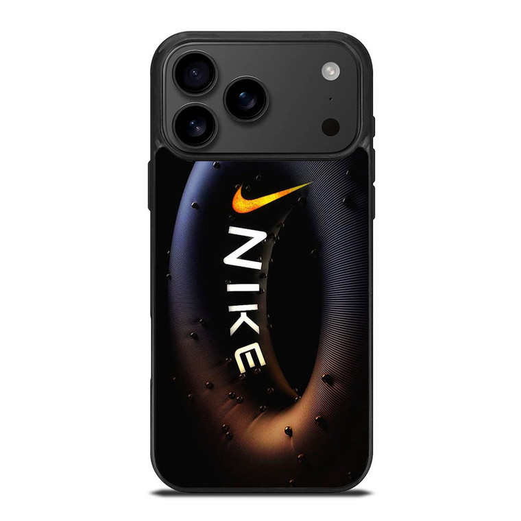 NIKE BLACK RING LOGO iPhone 17 Pro Max Case