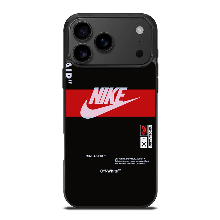 NIKE SHOES OFF WHITE iPhone 17 Pro Max Case