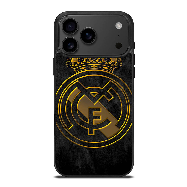 REAL MADRID GOLD iPhone 17 Pro Max Case