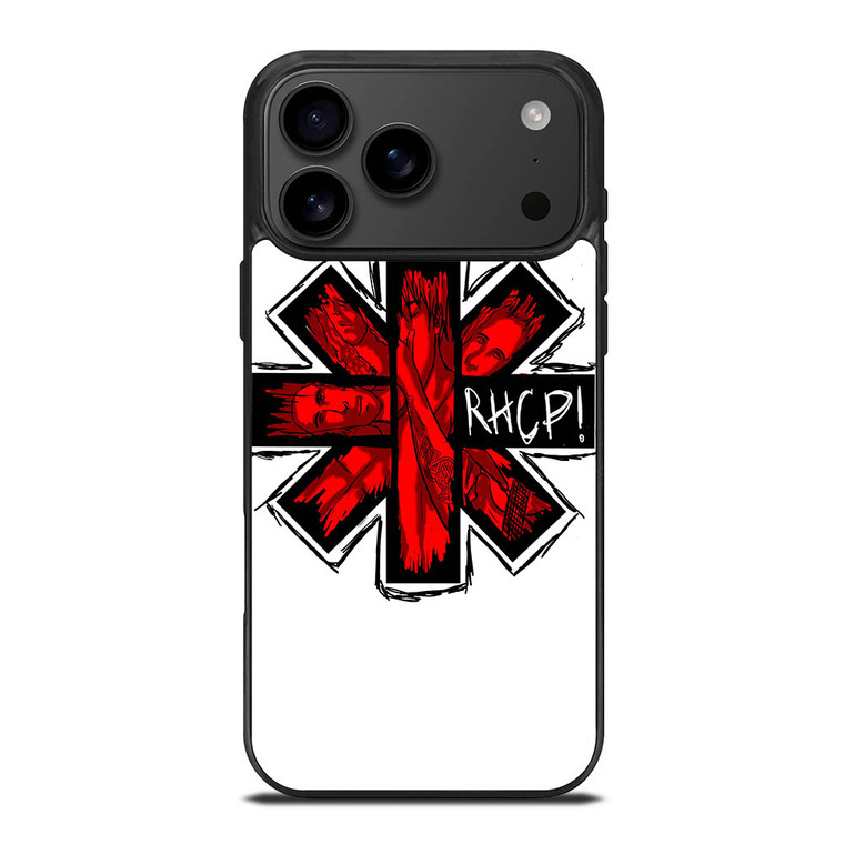 RED HOT CHILI PEPPERS LOGO WHITE iPhone 17 Pro Max Case