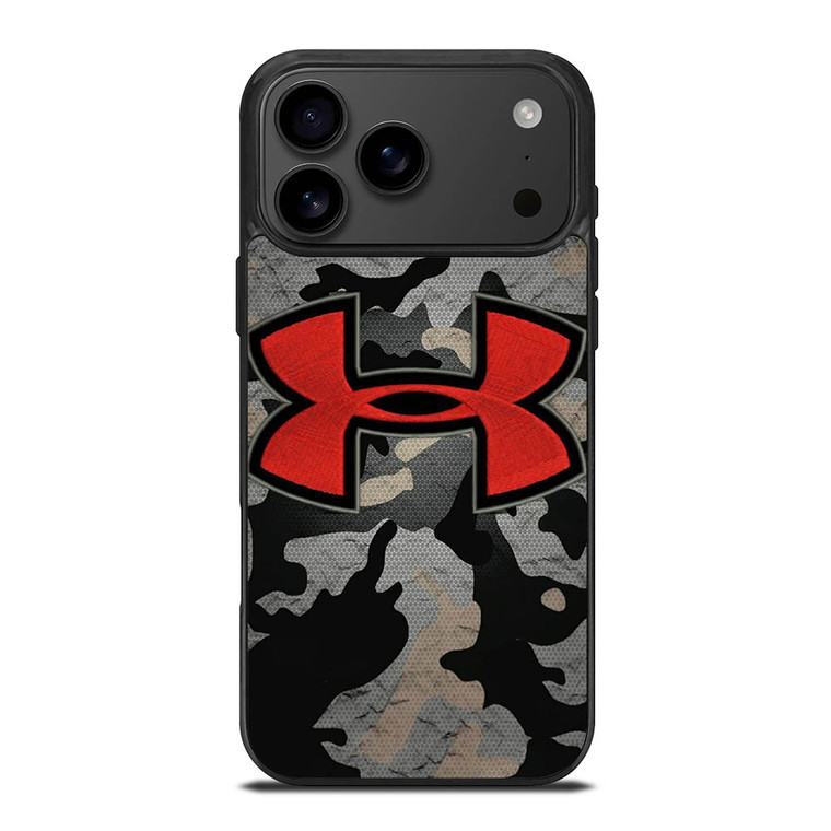 UNDER ARMOUR LOGO RED CAMO iPhone 17 Pro Max Case