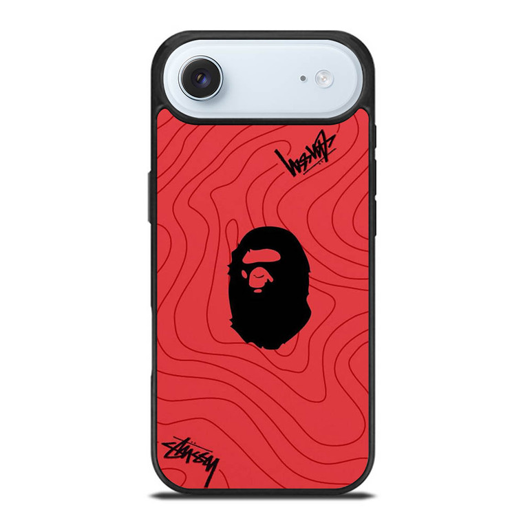 BATHING APE BAPE STUSSY LOGO iPhone Air Case
