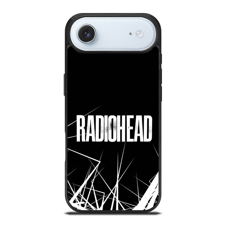 RADIOHEAD ROCK BAND LOGO BLACK iPhone Air Case